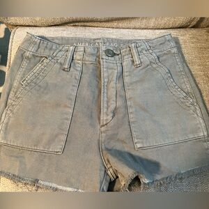 AE Cargo Jean Shorts Size 0